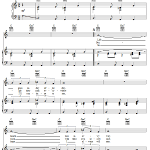 Gerry & The Pacemakers Ferry 'Cross The Mersey Musik Noten - Piano, Vocal & Guitar Chords - 50216-0