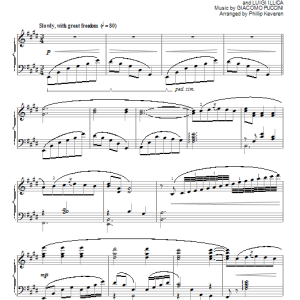 Giacomo Puccini Musetta's Waltz (Quando Men Vo) (arr. Phillip Keveren) Musik Noten - Piano Solo - 88522-0