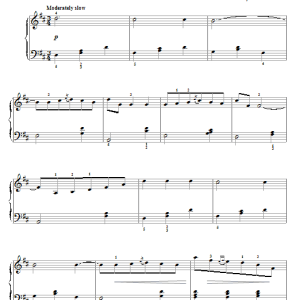 Giacomo Puccini Quando M'en Vo Soletta Musik Noten - Easy Piano - 55471-0