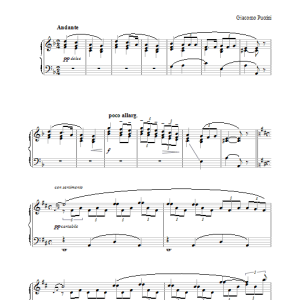 Giacomo Puccini Vissi D'Arte (from Tosca) Musik Noten - Piano Solo - 33664-0