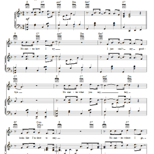 Gilbert O'Sullivan No Matter How I Try Musik Noten - Piano, Vocal & Guitar Chords - 80174-0