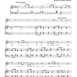 Gilbert & Sullivan I Built Upon A Rock Musik Noten - Piano Solo - 174423-0