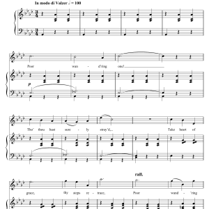 Gilbert & Sullivan Poor Wandering One Musik Noten - Piano & Vocal - 107231-0
