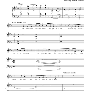 Gilbert & Sullivan When But A Maid Of Fifteen Years Musik Noten - Piano Solo - 174415-0