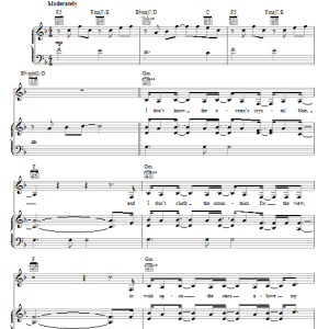 Ginny Owens Wonderful Wonder Musik Noten - Piano, Vocal & Guitar Chords - 72363-0