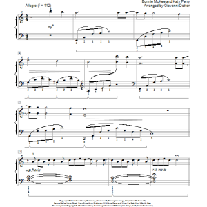 Giovanni Dettori Teenage Dream Musik Noten - Educational Piano - 95819-0