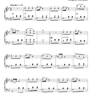 Giuseppe Verdi La donna e mobile (arr. Phillip Keveren) Musik Noten - Piano Solo - 88523-0