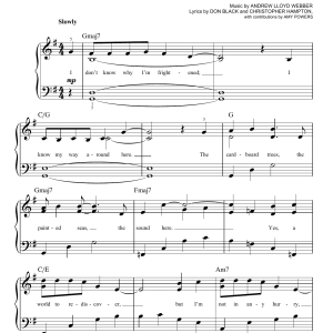 Glee Cast As If We Never Said Goodbye Musik Noten - Piano Solo - 89256-0