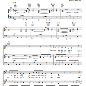 Glee Cast Do You Wanna Touch Me? (Oh Yeah!) Musik Noten - Easy Piano - 83763-0