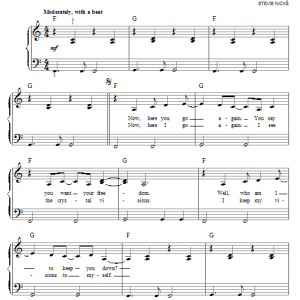Glee Cast Dreams Musik Noten - Easy Piano - 86545-0
