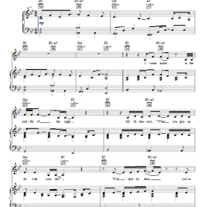 Glee Cast Girls Just Want To Have Fun Musik Noten - Piano, Vocal & Guitar Chords - 89124-0