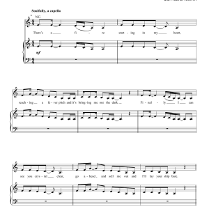 Glee Cast Rolling In The Deep Musik Noten - Piano Solo - 89255-0