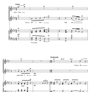 Glee Cast Somebody To Love (Vocal Duet) Musik Noten - Piano & Vocal - 77885-0