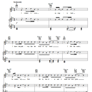 Glee Cast Somewhere Only We Know Musik Noten - Piano, Vocal & Guitar Chords - 84522-0