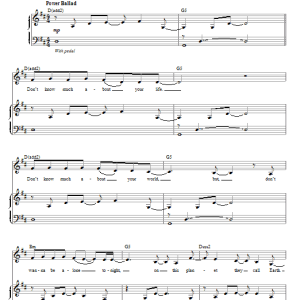 Glee Cast Taking Chances Musik Noten - Piano & Vocal - 77473-0