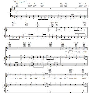 Glen Hansard Take The Heartland Musik Noten - Piano, Vocal & Guitar Chords - 91225-0