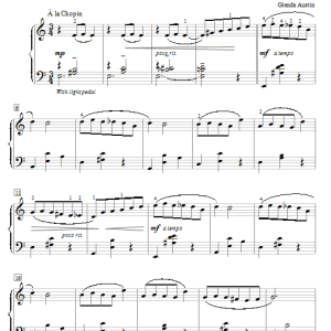 Glenda Austin Autumn Waltz Musik Noten - Educational Piano - 76498-0