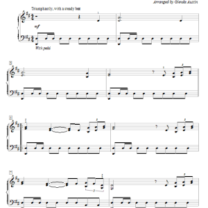 Glenda Austin Chariots Of Fire Musik Noten - Educational Piano - 56218-0