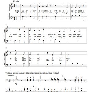 Glenda Austin Chop Suey! Musik Noten - Educational Piano - 94973-0