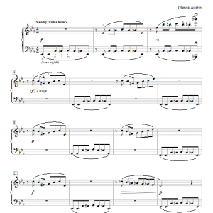 Glenda Austin Chromatic Conversation Musik Noten - Educational Piano - 94951-0