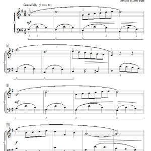 Glenda Austin Flamingo Waltz Musik Noten - Educational Piano - 76499-0