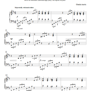 Glenda Austin Flight Of Freedom Musik Noten - Educational Piano - 94018-0
