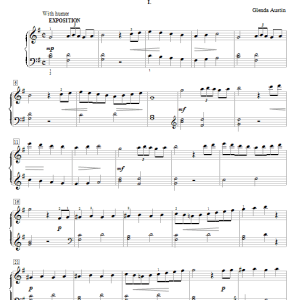 Glenda Austin Grand Sonatina In G Musik Noten - Educational Piano - 62959-0