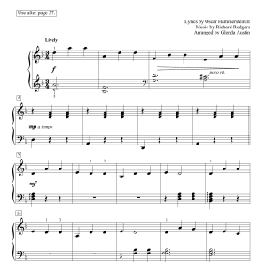 Glenda Austin My Favorite Things Musik Noten - Educational Piano - 158515-0