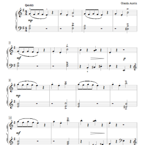 Glenda Austin Shadow Tag Musik Noten - Educational Piano - 154559-0
