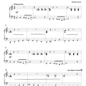 Glenda Austin Southpaw Swing Musik Noten - Educational Piano - 154556-0