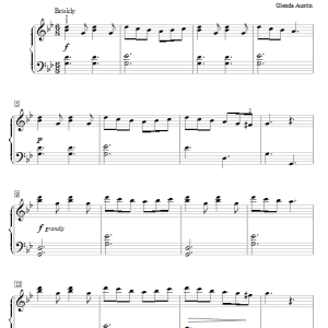 Glenda Austin Tarantella In G Minor Musik Noten - Educational Piano - 72228-0