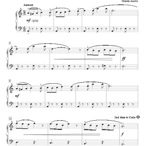 Glenda Austin Tarantella (Spider At Midnight) Musik Noten - Educational Piano - 154561-0