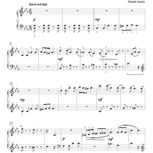 Glenda Austin The Galloping Ghost Musik Noten - Educational Piano - 98648-0