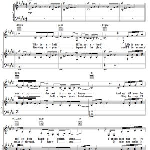 Gloria Estefan Coming Out Of The Dark Musik Noten - Piano, Vocal & Guitar Chords - 76766-0
