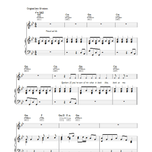 Gnarls Barkley Go-Go Gadget Gospel Musik Noten - Piano, Vocal & Guitar Chords - 37119-0