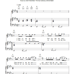 Gnarls Barkley Run Musik Noten - Piano, Vocal & Guitar Chords - 41037-0
