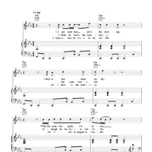 Gnarls Barkley Who's Gonna Save My Soul Musik Noten - Piano, Vocal & Guitar Chords - 41867-0