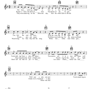 Goanna Solid Rock Musik Noten - Lead Sheet / Fake Book - 39060-0