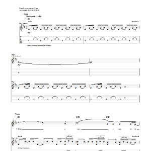 Godsmack featuring Dropbox Touche Musik Noten - Guitar Tab - 51159-0