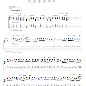 Godsmack Hollow Musik Noten - Guitar Tab - 55600-0
