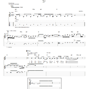 Godsmack Mama Musik Noten - Guitar Tab - 55605-0