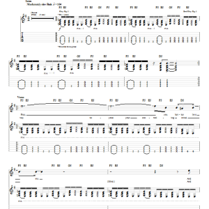 Godsmack Speak Musik Noten - Guitar Tab - 54791-0