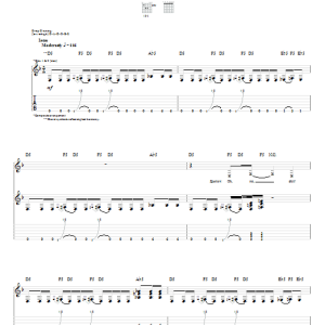 Godsmack Temptation Musik Noten - Guitar Tab - 55607-0