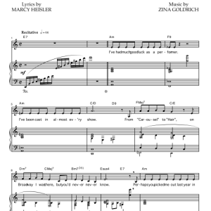 Goldrich & Heisler Alto's Lament Musik Noten - Piano & Vocal - 78320-0