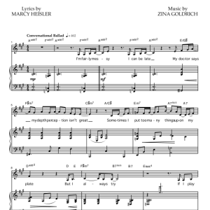 Goldrich & Heisler I Always Try Musik Noten - Piano & Vocal - 78327-0