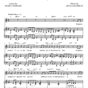 Goldrich & Heisler Los Pinguinos (Male Key) Musik Noten - Piano & Vocal - 78324-0