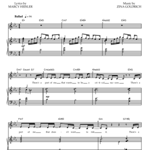 Goldrich & Heisler Music Of Your Life Musik Noten - Piano & Vocal - 78301-0