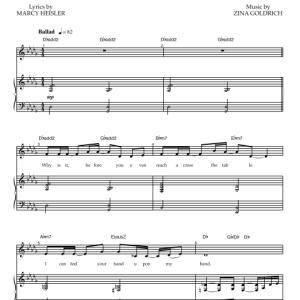 Goldrich & Heisler Oh My Soul Musik Noten - Piano & Vocal - 78330-0