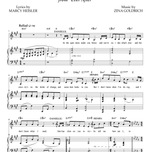 Goldrich & Heisler Out Of The Darkness Musik Noten - Piano & Vocal - 174489-0
