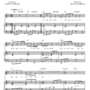 Goldrich & Heisler Over The Moon Musik Noten - Piano & Vocal - 78309-0